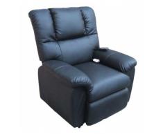 SILLÓN RELAX ELEVABLE NEGRO SHANON