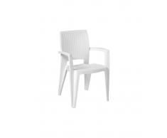 SILLÓN DE RESINA PARA JARDÍN ROLLI