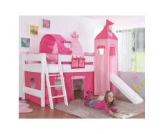 CAMA ALTA CON TOBOGAN Y TORRE CASANDRA