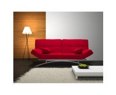 SOFA CAMA CLIC CLAC CERDEÑA ROJO