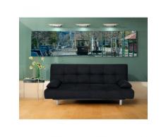 SOFA CONVERTIBLE ONIROS NEGRO