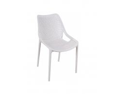 SILLA DE EXTERIOR BLANCA LIB