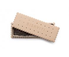 Monkey Business – Galletas con forma de infusor de té biskviti, color beige