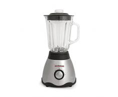 Gastroback Batidora de vaso Americana 1.5L 500W Negro, Acero inoxidable - Licuadora (Batidora de vaso, 1,5 L, Negro, Acero inoxidable, 18000 RPM, 21000 RPM, 1 m) 40999 Vital