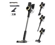 Taurus Homeland Parking - Aspirador escoba, motor digital, 220 W, 80.000 rpm, 20 KPa, baterías litio 25.9V, 55min autonomía, 3 velocidades, parking, zapata turbobrush all-road, triple advance filtres