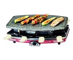 Ariete 0794 parrilla de interior 8 personas(s) Gris, Rojo, Blanco 1200 W - Raclette (1200 W, 405 mm, 275 mm, 140 mm, 6,35 kg, 430 mm)