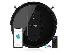 Cecotec Robot Aspirador Conga Serie 1690 Pro. 2700 Pa, Tecnología de Sensor Óptico iTech SmartGyro Eye, App con Mapa, Aspira, Barre, Friega y Pasa la Mopa, Cepillo para Mascotas, Alexa y Google Home