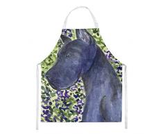 Caroline s Treasures SS8745APRON Great Dane Delantal, Grande, Multicolor