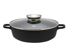 ELO 86693 Sartén Alucast, cazuela, aluminio fundido, 4,5 litros, 32 cm