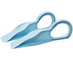 Juego de 2 protectores de colchón, elevadores de colchón, práctico colchón cuña, cuña ergonómica, para aliviar el dolor de espalda