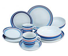 Creatable, 22901 Allround-COAST Line - Vajilla (10 piezas, porcelana)
