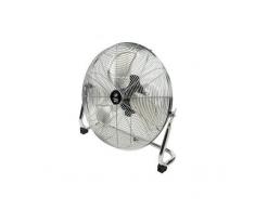 Soler & Palau TURBO-405 N - Ventilador (Ventilador con aspas para el hogar, Cromo, Piso, Mesa, 3840 m³/h, 55 dB, 1,5 m)