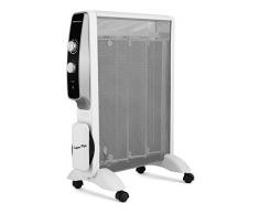 Orbegozo RMN 1575 500-1500W RADIACION Y Radiador de Mica de rápida convección y difusión del Calor, 2 potencias de 500 W y 1500 W, 3600 W, 1 Liter, 44 Decibeles, Negro