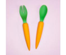 winkee zanahorias Cubertería infantil
