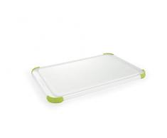 Tescoma 378926 Tabla De Cortar 26X16 Cm Precioso, Blanco/Verde