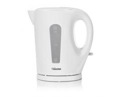 Tristar WK-3380 Hervidor de agua eléctrico, capacidad 1.7 litros, libre de BPA, filtro antical, protección contra ebullición en seco, apagado automático, base antideslizante, plástico, 2200 W