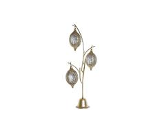 Candelabro DKD Home Decor Cristal Metal (39 x 23 x 90 cm)