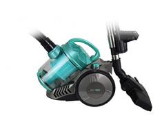 Bastilipo - Bolero 800-MC Aspirador Trineo Multi-Ciclónico, con Motor Extra Powerfull Silence de 800 W, Color Verde Agua