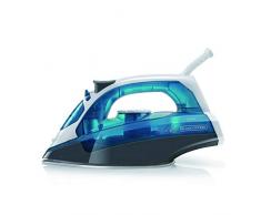 Black+Decker BXIR2200E Plancha de vapor, 2200 W, Plástico, Azul