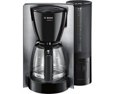Bosch Hogar TKA6A643 Cafetera de Goteo, 1200 W, capacidad para 15 tazas, color negro y acero inoxidable
