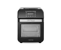 PRIXTON Cook Organics Pro - Freidora de Aire sin Aceite 12L Temporizador 0-60 min Temperatura 60-200ºC 6 Programas Predeterminados Pantalla LED táctil