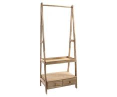 Perchero de Pie DKD Home Decor Madera Marrón (60 x 40 x 150 cm)