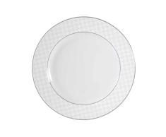 Seltmann 001.067732 Plato de desayuno, Porcelana, gris