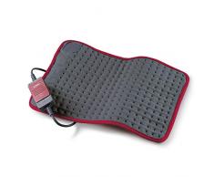 Solac CT8632 Berlin+ - Almohadilla eléctrica de 3 temperaturas, flexible, transpirable y de grandes dimensiones: 48x34 cm, calor uniforme