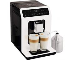 Krups Evidence EA8911 Independiente Totalmente automática Máquina espresso 2.3L 2tazas Blanco - Cafetera (Independiente, Máquina espresso, 2,3 L, Molinillo integrado, 1450 W, Blanco)