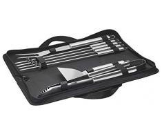 LAGRANGE 310520 - Accesorios para barbacoa y plancha, color negro y acero inoxidable