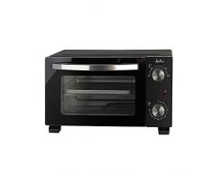Jata JEHN0910 Horno Eléctrico de Sobremesa, 800 W, Capacidad 10 litros, Función Grill, Temporizador, Termostato Regulable, Incluye Parrilla, Medidas externas: 37 x 27 x 23 cm