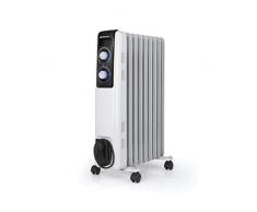 Orbegozo RF 2000 Radiador de aceite, 2000W de potencia, construcción modular de 9 elementos y diseño en color blanco