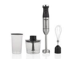 SET BATIDORA PICADOR 800 W ACERO INOXIDABLE CARILLA DESMONTABLE DE ACERO INOX+ CUCHILLAS FUNCION TURBO ACCESOR PICADOR VARILLA B
