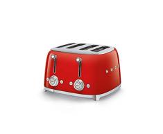 Smeg 770926335 Tostador, 2000 W, Rojo