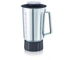 Moulinex Masterchef Gourmet Xf636Db1 Vaso Para Batidora, 1.5 L, Acero Inoxidable, Plateado