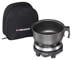 Rommelsbacher RK 501/SU - Hornillo de viaje con olla de aluminio y funda
