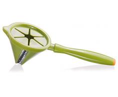 Tescoma Cortador Espiral Juliana Largo Presto Carving, Acero Inoxidable, Green/Orange