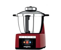 Magimix 18904 - Robot de cocina (Rojo, Acero inoxidable, Acero inoxidable)