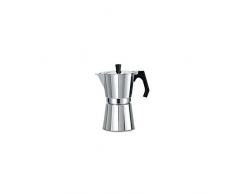 Oroley - Cafetera Italiana New Vitro de Aluminio, 6 Tazas