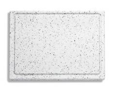 Dick - Haccp tabla de cortar de plástico blanco-mármol