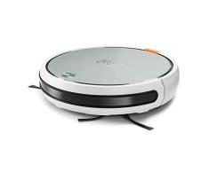 Black+Decker ES9480020B - Robot Aspirador 4 en 1, Aspira, Barre, Pasa la mopa y friega, 4 Modos de Limpieza, Navegación Inteligente, Programable, Sistema de filtrado Doble, Mando a Distancia, Blanco