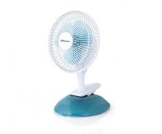 Orbegozo TF 0219 Ventilador sobremesa 2 en 1, 8 W, Verde y blanco
