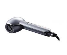 BaByliss C1600E Utensilio de peinado Rizador de pelo automático Caliente Negro, Plata - Moldeador de pelo (Rizador de pelo automático, Caliente, 180 °C, 220 °C, Negro, Plata, LCD)