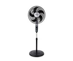 Orbegozo SF 0149 - Ventilador de pie con 5 aspas, 3 velocidades, 60 W de potencia, 40 cm de diámetro y diseño en color gris y negro