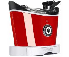 Casa Bugatti 13-VOLOC3 Tostadora, 930 W, Acero, Rojo