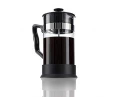 Xavax 00111174 - Cafetera (Independiente, De café molido, Manual, Té, Café, Transparente, Negro, Vidrio, De plástico)