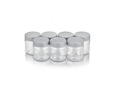 Severin EG 3513 Tarros de Repuesto, Cristal Plástico, Negro