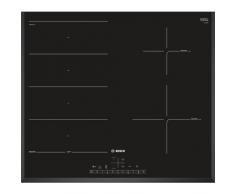 Bosch Serie 6 PXE651FC1E Integrado Con - Placa (Integrado, Con placa de inducción, Cerámico, Negro, 1400 W, 14,5 cm)