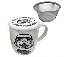 Puckator IMUG06 Tetera, Porcelana Metal, Multicolor