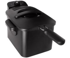 Inventum GF431B - Freidora (3 L, 2200 W, carcasa metálica), color negro